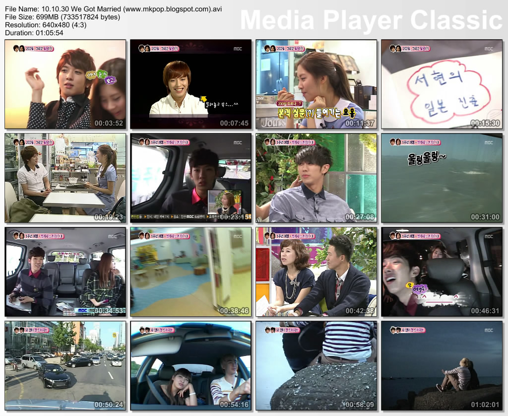 Mongolian Korean Music: (TV Show) We Got Married 10.10.30